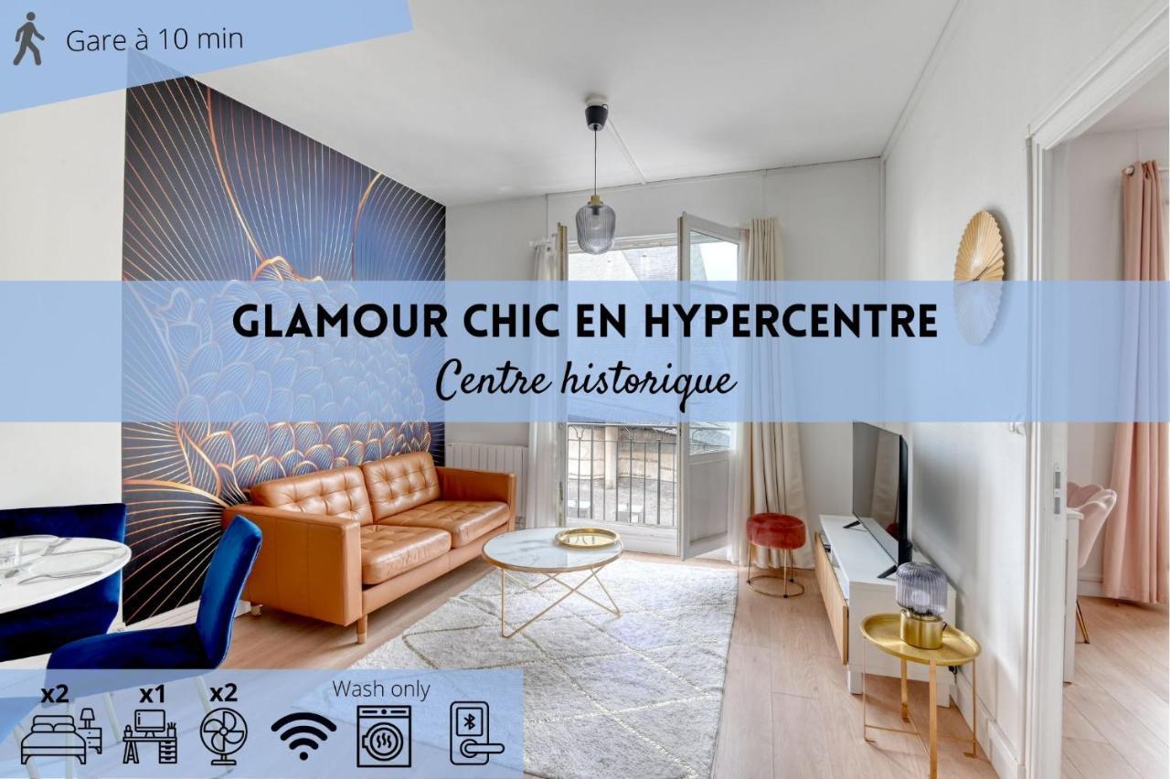 Glamour Chic En Hyper Centre Pour 4 - Wifi - Sauna Pour 2 - Mylittlestay Rouen Exterior photo